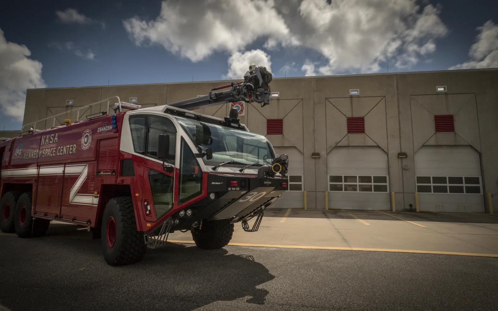 Modern fire and rescue vehicle representing MEC specialized service vehicles